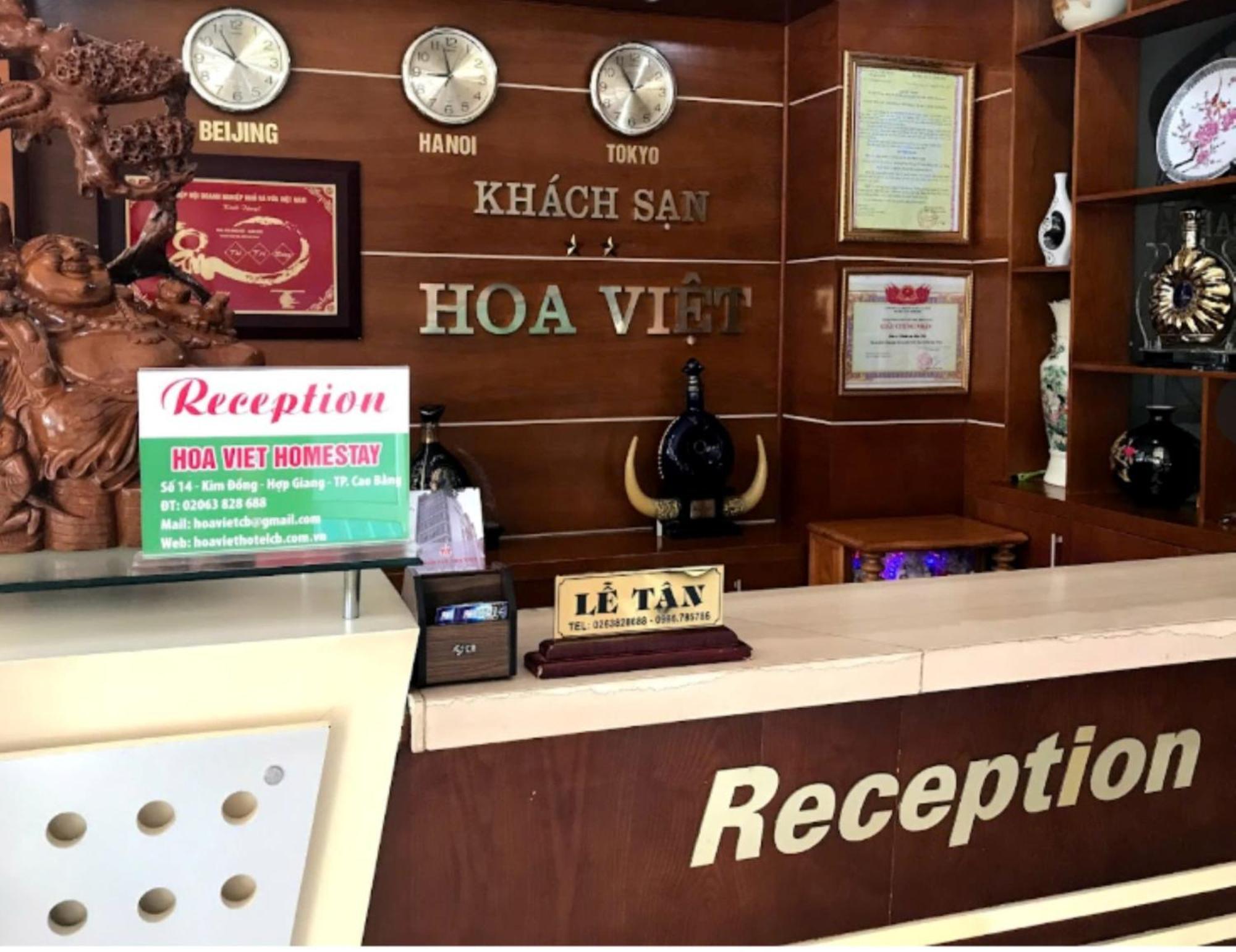 Hoa Viet Hotel Каобанг Экстерьер фото